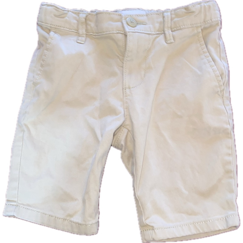 The Children's Place Khaki Uniform Shorts Adjustable Waist Size 6